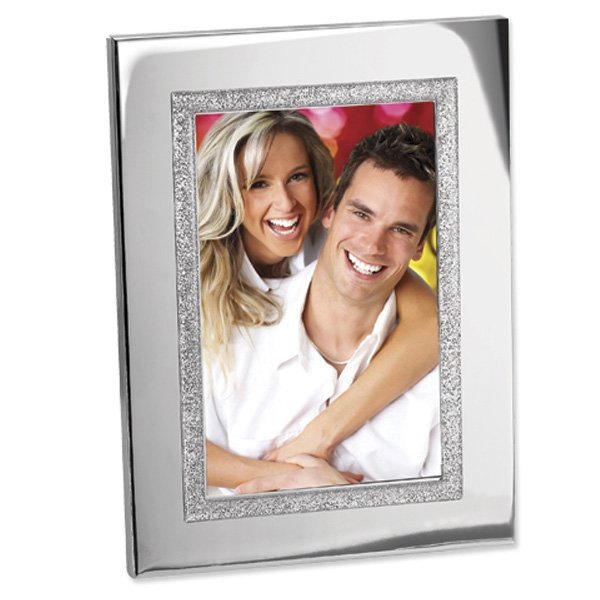 Engravable Silver Plated Photo Frame PG82325