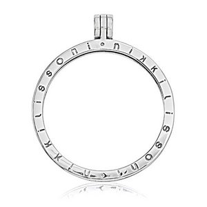 Nikki Lissoni Silver Plated 1 3 4 Inch Coin Holder