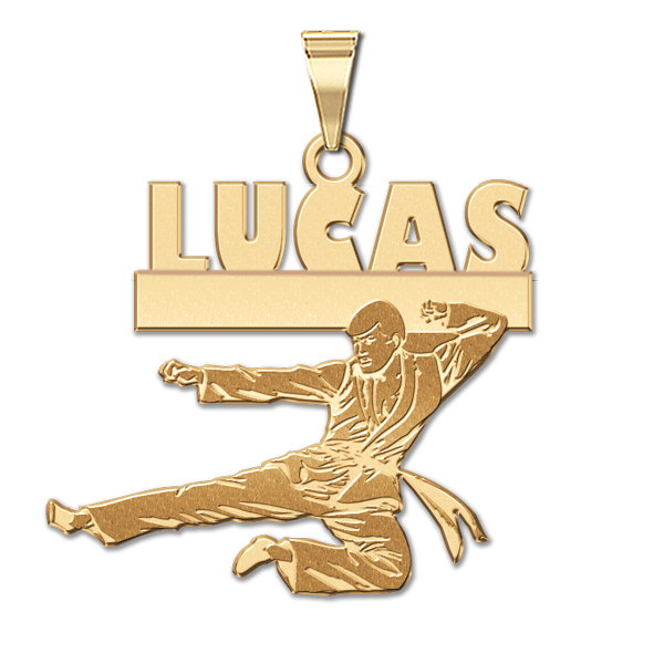Custom Karate Charm or Pendant PG85189