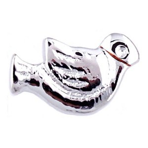 Glass Charm Locket Dove Charm