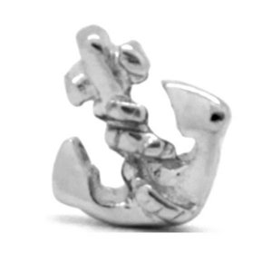 Glass Charm Locket Anchor Charms