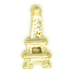 Glass Charm Locket Eiffel Tower Charm