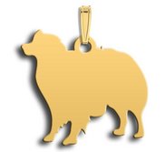 Australian Shepherd Dog Charm or Pendant