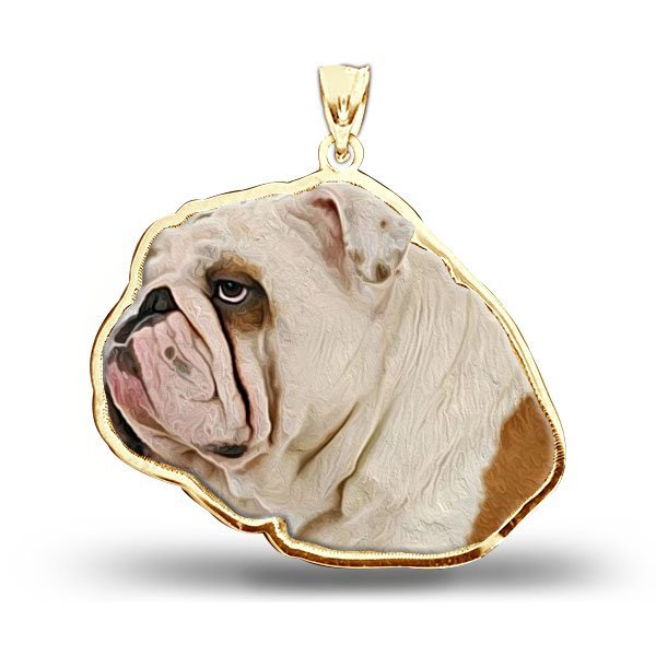 english bulldog pendant
