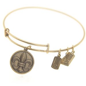 Wind   Fire  Fleur De Lis  Expandable Bracelet