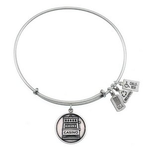 Wind   Fire  Slot Machine Charm  Expandable Bracelet