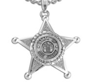 Personalized New Jersey Sheriff Badge with Number   Department