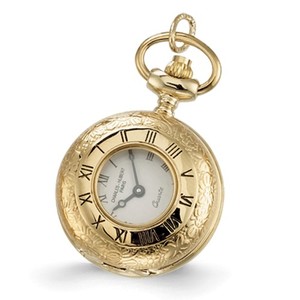 Charles Hubert Women s Gold Tone Necklace Watch