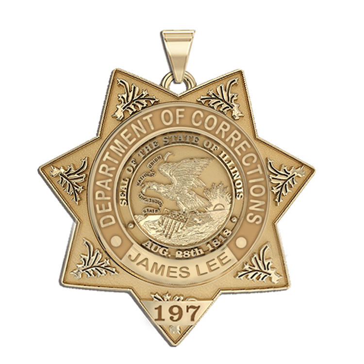 Pair Of Illinois State Police Badges