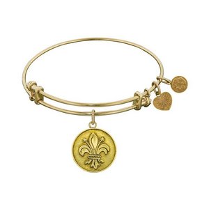 Angelica  Fleur De Lis Expandable Bracelet