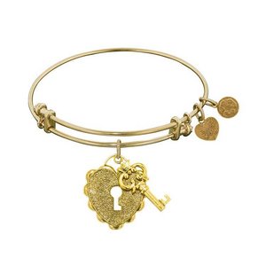 Angelica Key To My Heart Expandable Bracelet