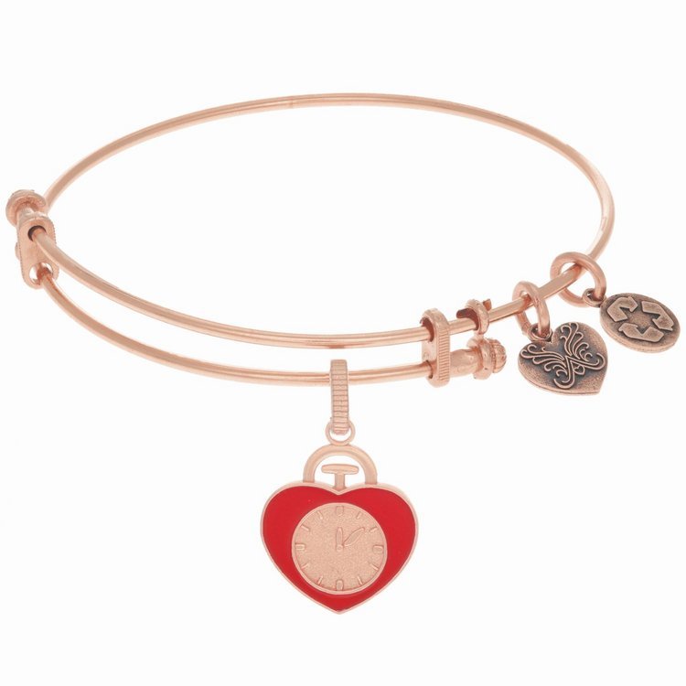 Angelica Heart Badge Expandable Bracelet - PG86784