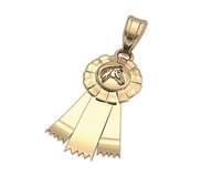 Award Ribbon Horse Jewelry Charm