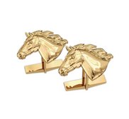 Outlined Horse Cuff Links
