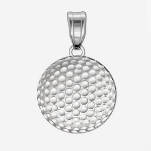 Engravable Golf Ball Disc Medal