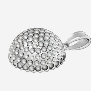 Engravable Golf Ball Medal