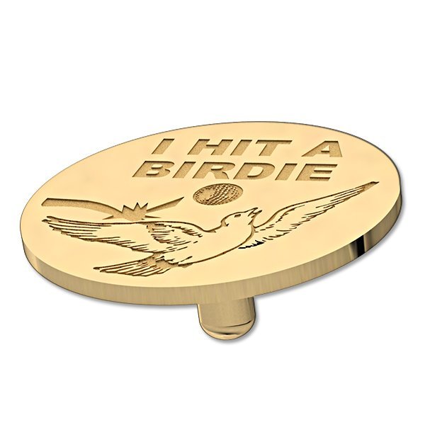 "I Hit a Birdie" Golf Ball Marker PG86991
