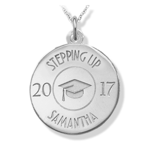 Personalized   Stepping Up   Class of 2017 Pendant or Charm