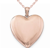 Rose Gold Lockets – Rose Gold Photo Lockets