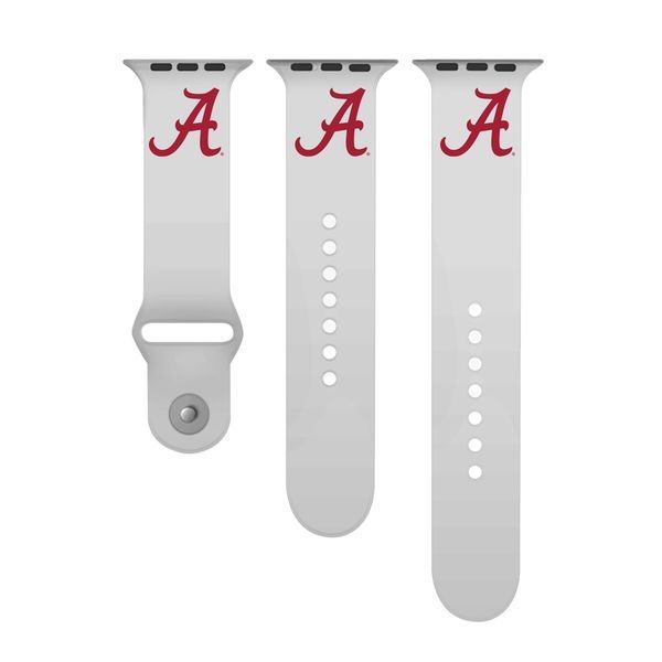 Alabama Crimson Tide Apple Watch Silicone Band PG91003