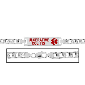 Women s Ulcerative Colitis  Link  Medical ID Bracelet
