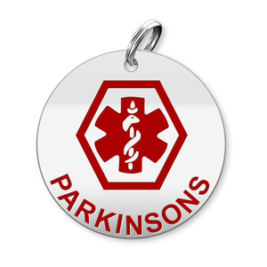 Medical Round Parkinsons Charm or Pendant