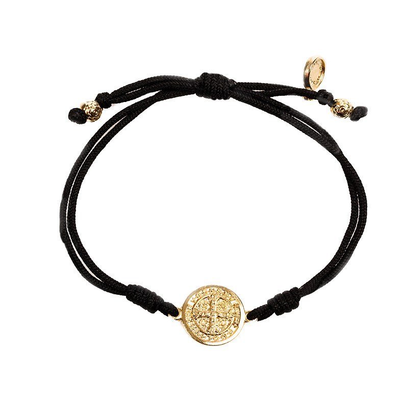 Confirmation Bracelet with Benedictine Medal | Discount Catholic Products