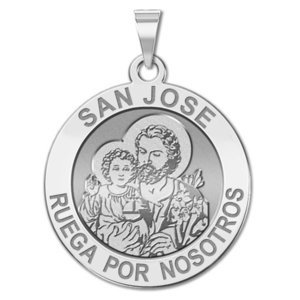 San Jose Round Religious Medal  EXCLUSIVE 