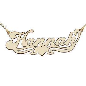Personalized Script Name Necklace with Chain Included