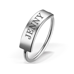 Exclusive Personalized Name Ring