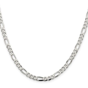 Sterling Silver 4 5mm Figaro Chain