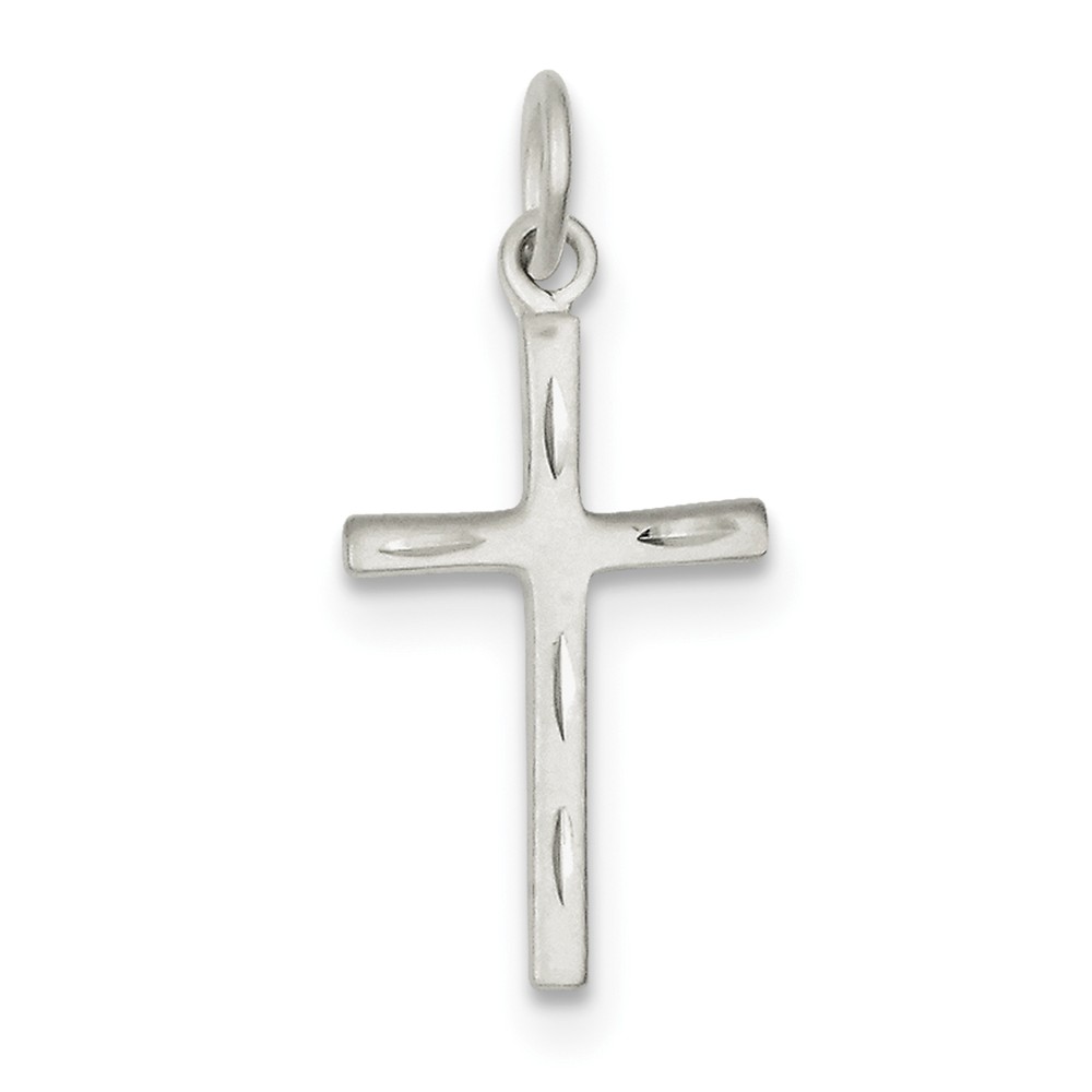 Sterling Silver Cross Charm - PG95338