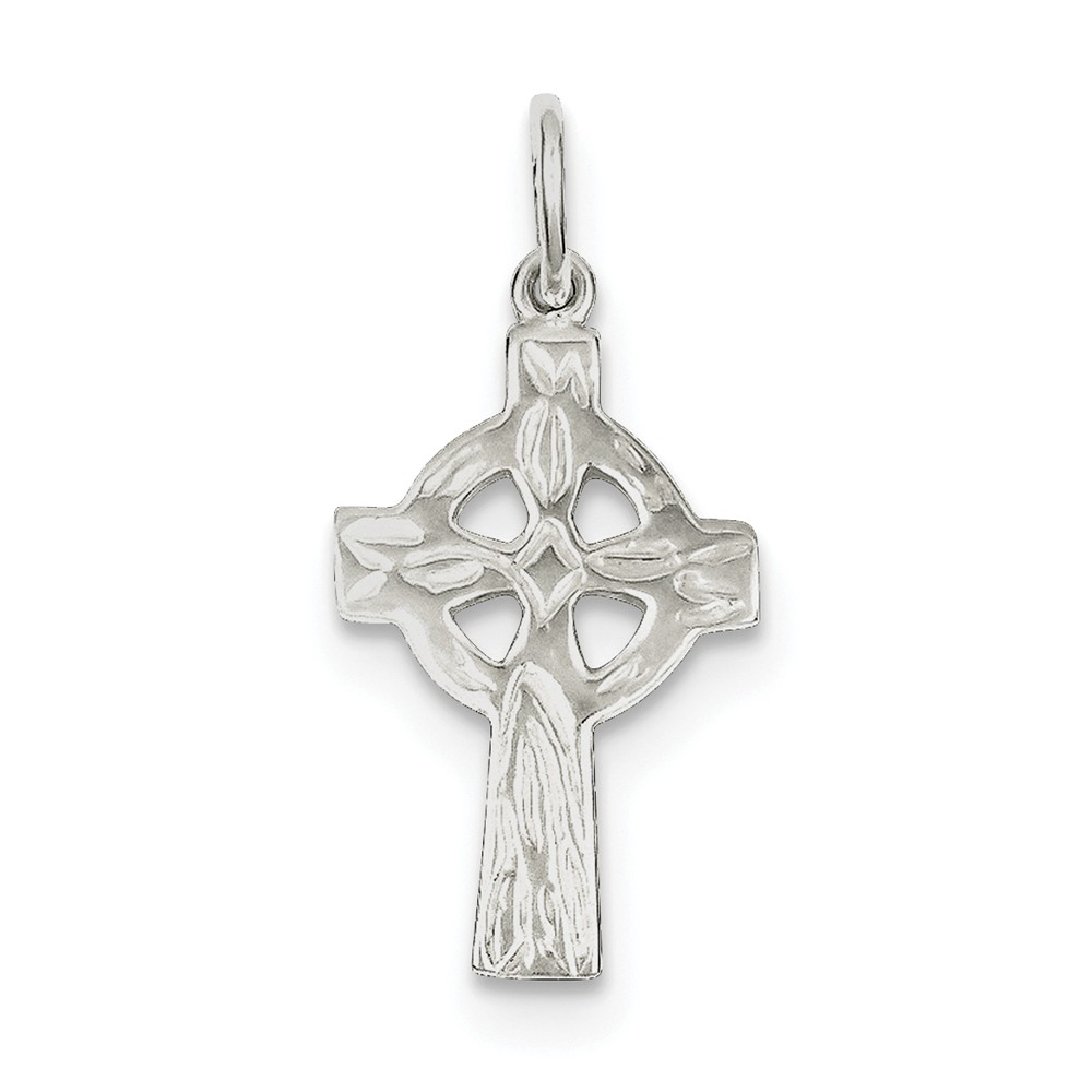 Sterling Silver Celtic Cross Charm - PG95183