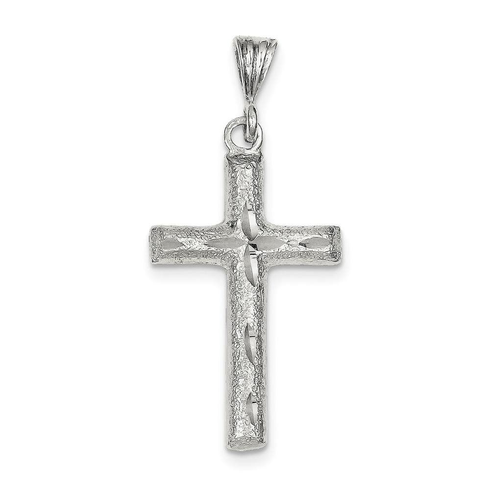 Sterling Silver Latin Cross Pendant - PG95355
