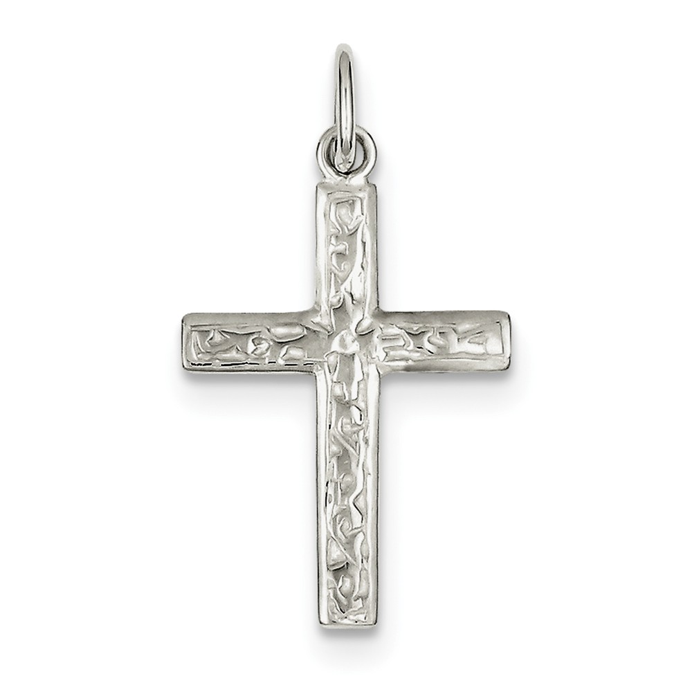 Sterling Silver Cross Charm - PG95624