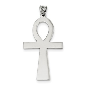 Sterling Silver Ankh Cross Pendant