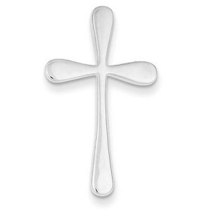 Sterling Silver Cross Pendant Slide