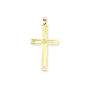 14k Cross Pendant