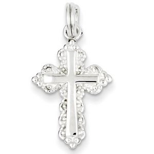 Sterling Silver Cross Charm