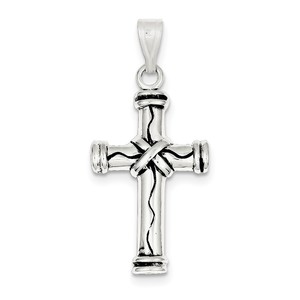 Sterling Silver Antique Cross Pendant