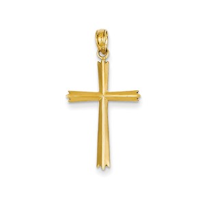 14k Cross Pendant