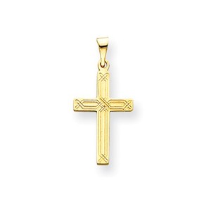14k Cross Charm