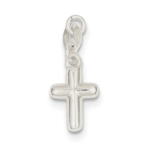 Sterling Silver Cross Charm