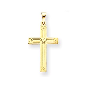 14k Cross Pendant