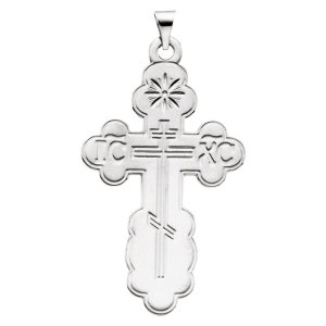 Orthodox Sterling Silver Cross