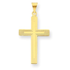 14k Cross Charm