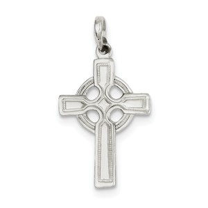 Sterling Silver Polished Cross Pendant
