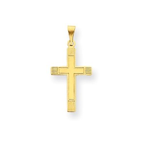 14k Cross Pendant