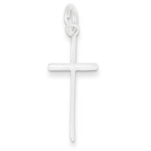 Sterling Silver Latin Cross Charm