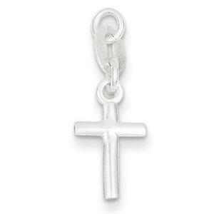 Sterling Silver Cross Charm